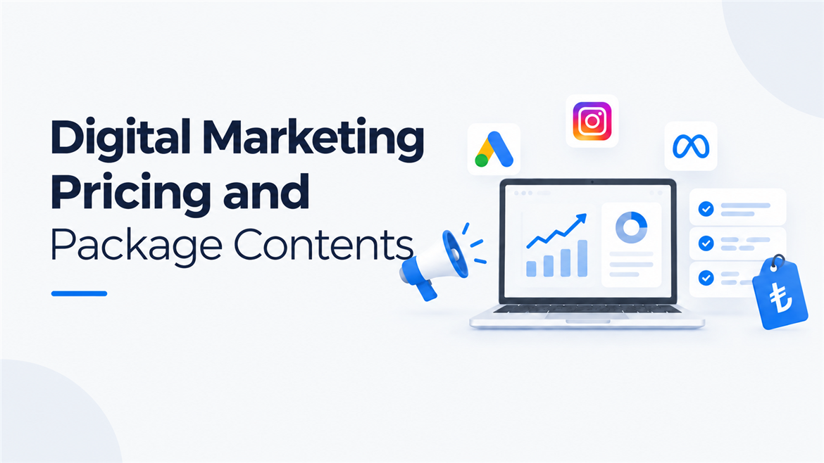 Digital Marketing Prices and Package Contents