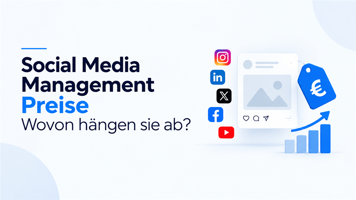 Wovon hängen die Preise für Social-Media-Management ab?