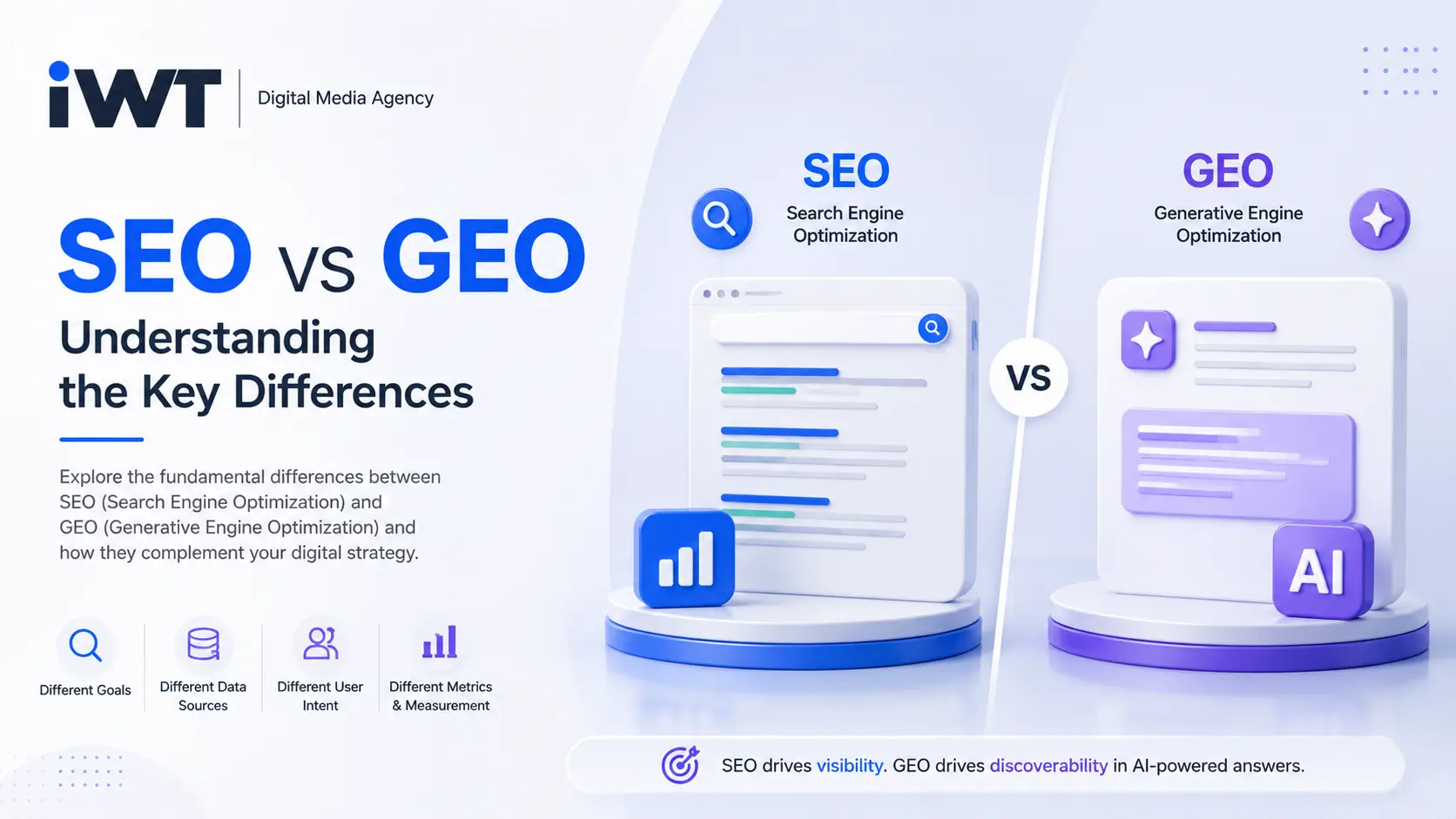 Differences Between SEO and GEO